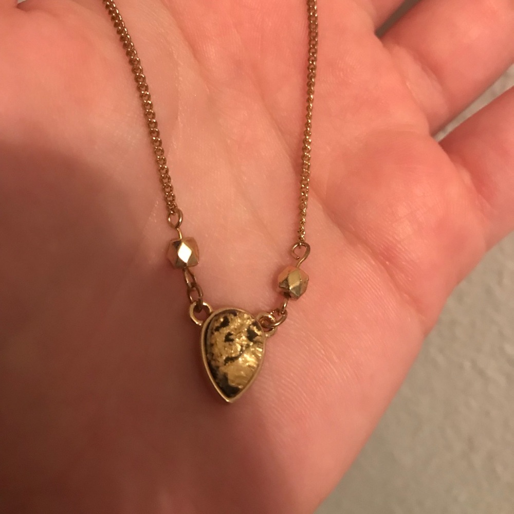 Gold Bracelet w/ Pendant